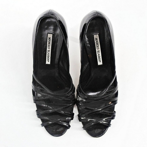 Manolo Blahnik Shoes - Manolo Blahnik Black High Heels 40 1/2